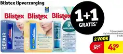 Kruidvat Blistex lipverzorging aanbieding