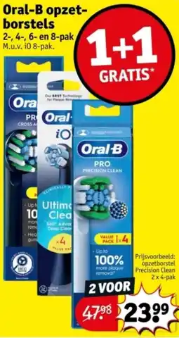 Kruidvat Oral-B opzetborstels aanbieding