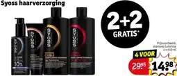 Kruidvat Syoss haarverzorging aanbieding