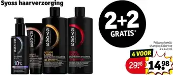 Kruidvat Syoss haarverzorging aanbieding