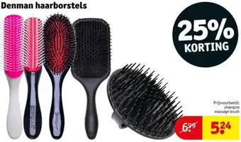 Kruidvat Denman haarborstels aanbieding