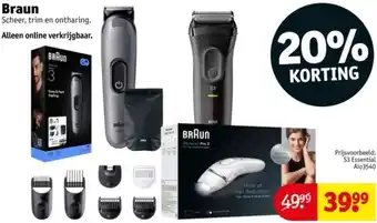 Kruidvat Braun aanbieding