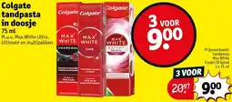 Kruidvat Colgate tandpasta in doosje aanbieding
