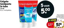 Kruidvat Colgate tandpasta in tube aanbieding