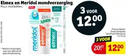 Kruidvat Elmex en Meridol mondverzorging aanbieding