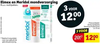 Kruidvat Elmex en Meridol mondverzorging aanbieding