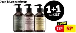 Kruidvat Jean & Len handzeep aanbieding