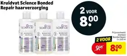 Kruidvat Kruidvat Science Bonded Repair haarverzorging aanbieding