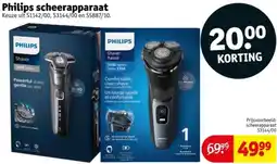 Kruidvat Philips scheerapparaat aanbieding