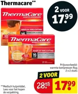 Kruidvat Thermacare aanbieding