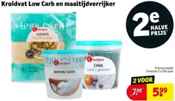 Kruidvat Kruidvat Low Carb en maaltijdverrijker aanbieding