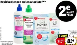Kruidvat Kruidvat lenzen en lensvloeistof aanbieding