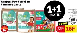 Kruidvat Pampers Paw Patrol en Harmonie pants aanbieding