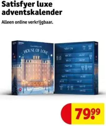 Kruidvat Satisfyer luxe adventskalender aanbieding