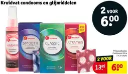 Kruidvat Kruidvat condooms en glijmiddelen aanbieding