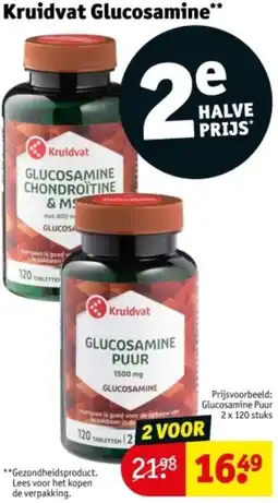 Kruidvat Kruidvat Glucosamine aanbieding