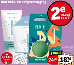 Kruidvat Naïf kids en babyverzorging aanbieding