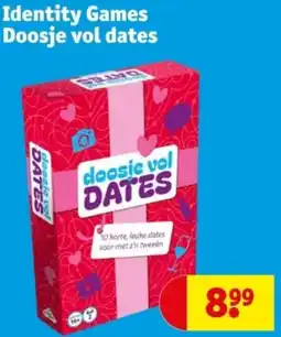 Kruidvat Identity Games Doosje vol dates aanbieding