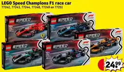 Kruidvat LEGO Speed Champions F1 race car aanbieding