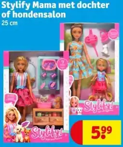Kruidvat Stylify Mama met dochter of hondensalon aanbieding