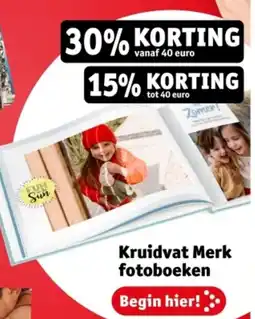 Kruidvat Kruidvat Merk fotoboeken aanbieding