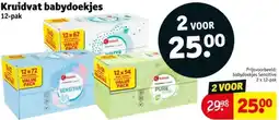 Kruidvat Kruidvat babydoekjes aanbieding