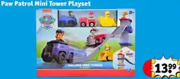 Kruidvat Paw Patrol Mini Tower Playset aanbieding