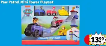 Kruidvat Paw Patrol Mini Tower Playset aanbieding