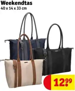 Kruidvat Weekendtas aanbieding