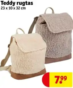 Kruidvat Teddy rugtas aanbieding