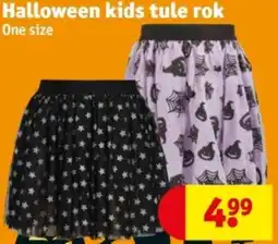 Kruidvat Halloween kids tule rok aanbieding