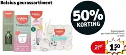 Kruidvat Bolsius geurassortiment aanbieding