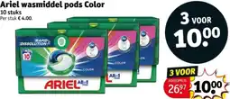 Kruidvat Ariel wasmiddel pods Color aanbieding