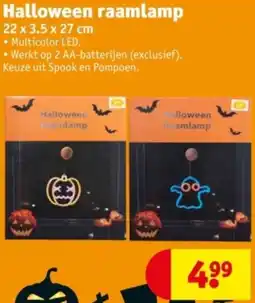 Kruidvat Halloween raamlamp aanbieding