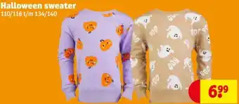 Kruidvat Halloween sweater aanbieding