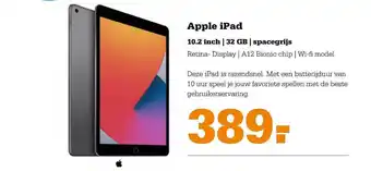 Telecombinatie Apple ipad 10.2 inch | 32 gb | spacegrijs aanbieding