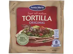 Hoogvliet Tortilla wraps medium 8 stuks aanbieding