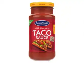 Hoogvliet Taco saus medium 230g aanbieding
