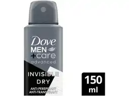 Hoogvliet Men+care invisible dry 72h aanbieding