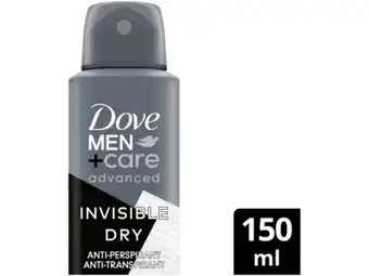 Hoogvliet Men+care invisible dry 72h aanbieding