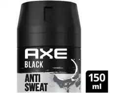 Hoogvliet Black deodorant bodyspray aanbieding