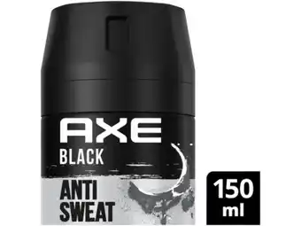 Hoogvliet Black deodorant bodyspray aanbieding