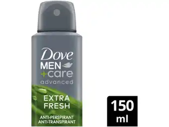 Hoogvliet Deodorant Spray Men + Care Extra Fresh aanbieding