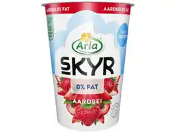 Hoogvliet Skyr aardbei aanbieding