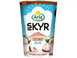 Hoogvliet Skyr kokos yoghurt aanbieding