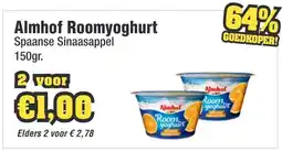 Budget Food Almhof Roomyoghurt Spaanse Sinaasappel aanbieding