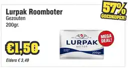 Budget Food Lurpak Roomboter Gezouten aanbieding