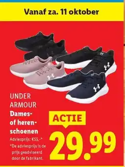 Lidl Under Armour dames- of heren- schoenen aanbieding