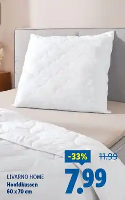 Lidl Livarno H Hoofdkussen aanbieding