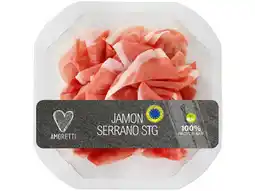 Hoogvliet Aperitivo Amoretti serrano ham aanbieding